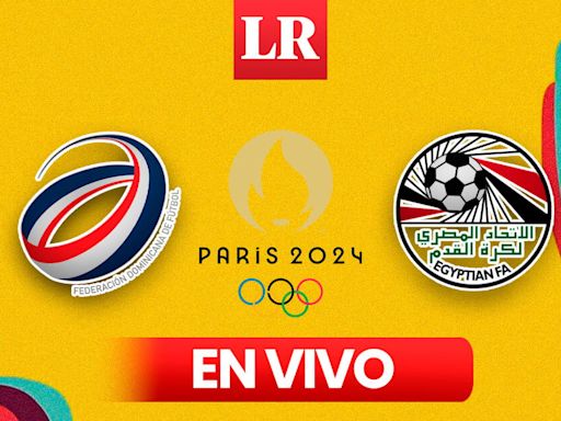 República Dominicana vs. Egipto: sigue EN VIVO el partido por los Juegos Olímpicos de París 2024