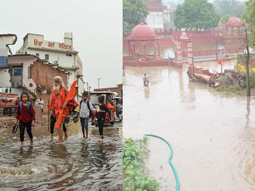 Ayodhya witnesses collapse of newly-built infrastructure, inundation of streets following pre-monsoon rains
