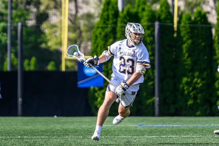 ‘It’s a dream come true’ for Garnet Valley’s Max Busenkell to help Notre Dame defend its NCAA lacrosse title