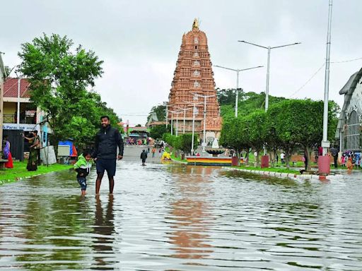 Heavy Rainfall in Kodagu Brings KRS Dam Near Max Capacity | Mysuru News - Times of India