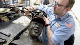 Jackie Robinson is rebuilt in bronze in Colorado after theft of statue from Kansas park