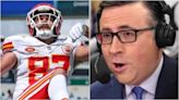 CBS Announcer Ian Eagle Expertly Teases Travis Kelce Over Taylor Swift Dating Rumors