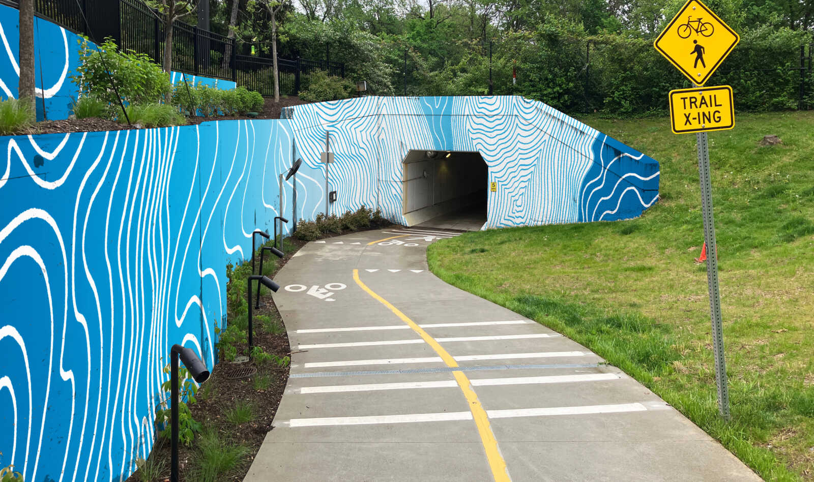 New mural to adorn trail tunnel entrance in Crystal City | ARLnow.com
