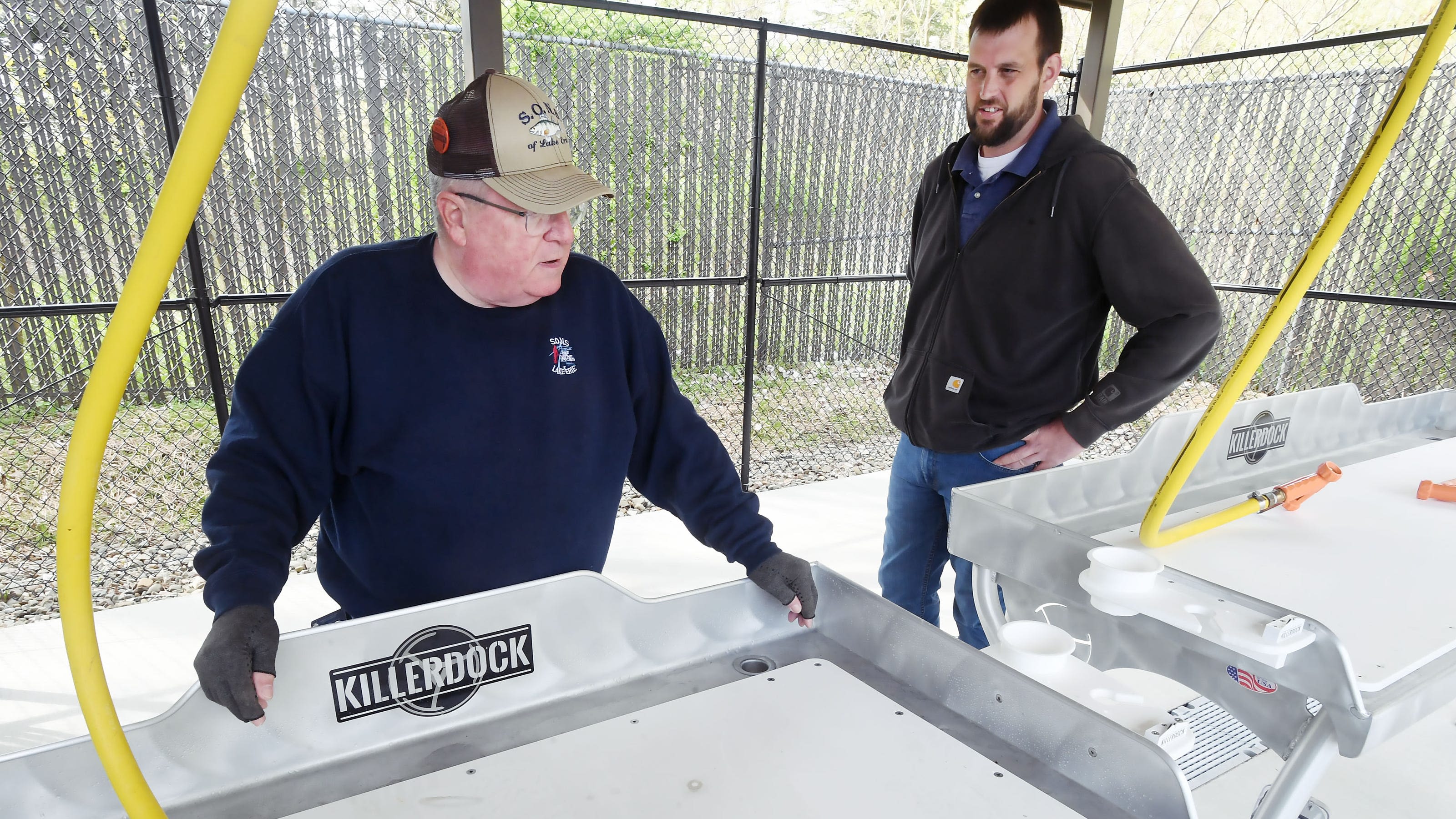 Going fishing in Lake Erie? New fish cleaning station open at Lampe Marina in east Erie