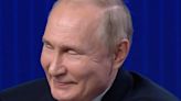 Putin smirks as he’s asked about ‘sending everyone to heaven’ in nuclear war