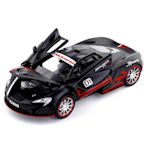 金屬仿真合金玩具汽車模型1:32 P1 GTR賽車回力聲光玩具