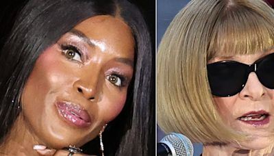 Naomi Campbell And Vogue Boss Anna Wintour Exchange Barbs Onstage At Fashion Event