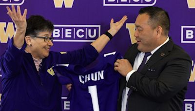 New UW athletic director Pat Chun responds to backlash from WSU president Schulz: ‘We’re all human’