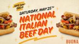 Buona to Roll Back Prices on National Italian Beef Day