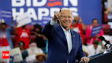 'I promise you I am ok': Biden back on campaign trail amid increasing pressure to quit - Times of India