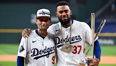 Teoscar Hernández hace historia con los Dodgers en el Derby de Jonrones