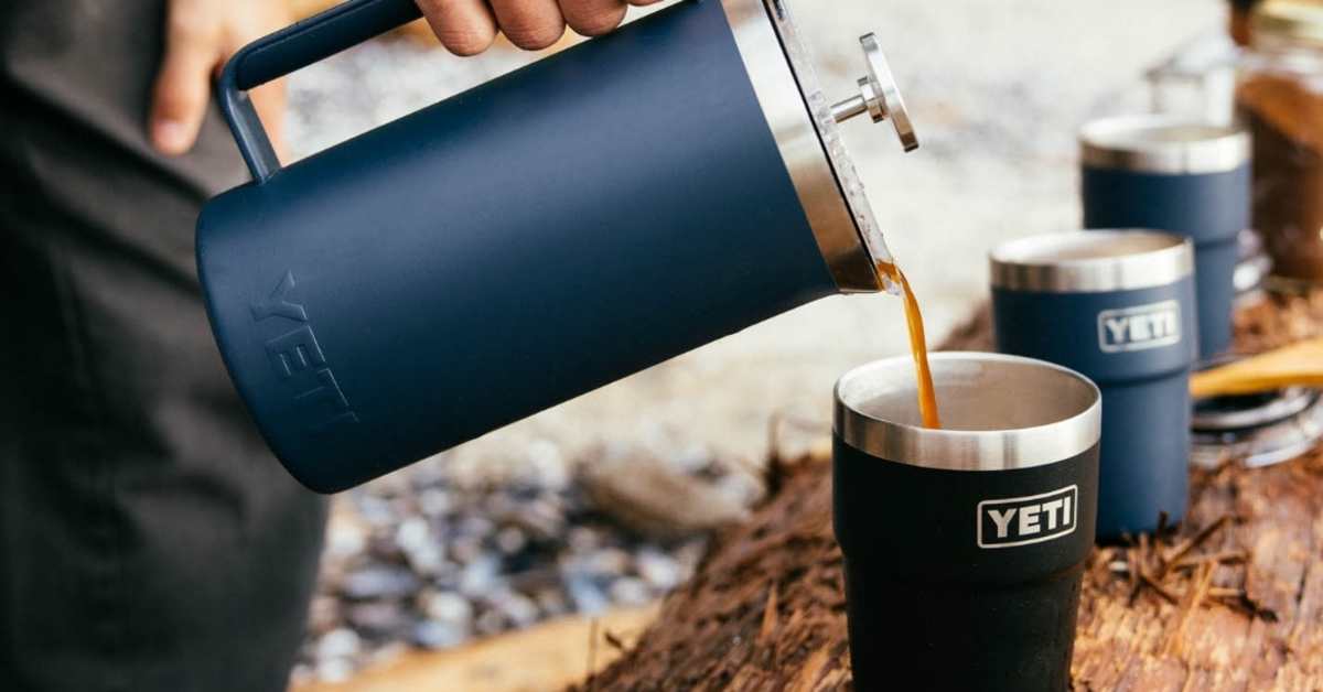 YETI’s New French Press Coffee Maker Improves on a Classic for a Better Brew.