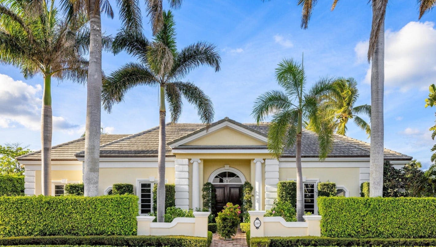 Palm Beach house's sale price vaults nearly 200% since it last sold new in 2003