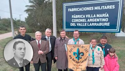 La fábrica militar en la que fue secuestrado Larrabure ahora lleva su nombre