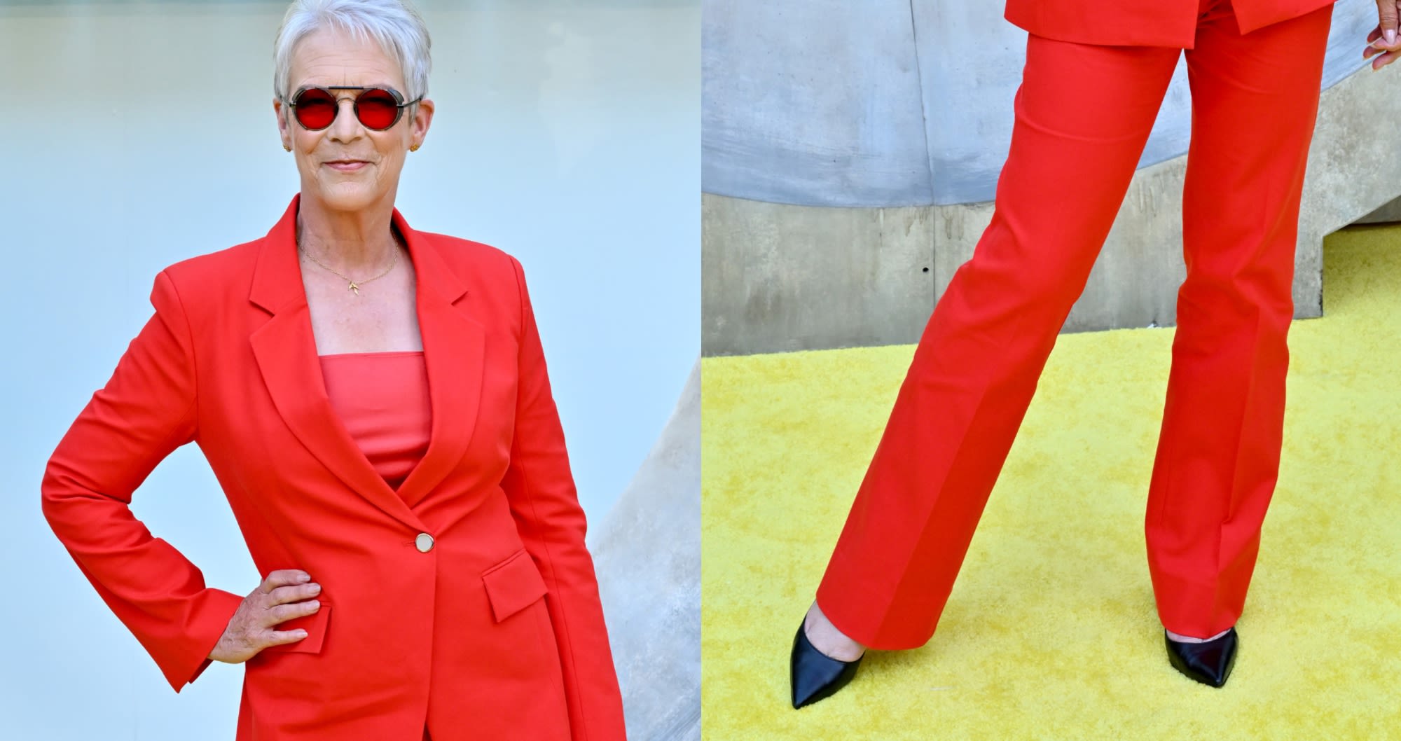 Jamie Lee Curtis Gets in on Pointed Pumps Trend at ‘Borderlands’ Fan Event