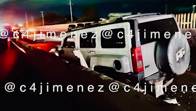 Mujer es asesinada mientras manejaba camioneta Hummer en la autopista México-Puebla; acompañante queda herido de gravedad