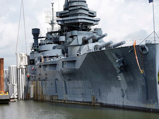 Inside Battleship Texas’ historic comeback, 80 years after D-Day