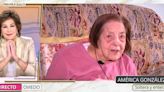 Así es América González, la centenaria asturiana que dejó sin palabras a Ana Rosa Quintana en "Tarde AR": "Eres un ejemplo"