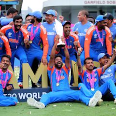 PIX: How Team India celebrated T20 World Cup triumph!