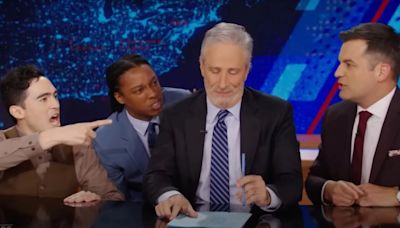 Jon Stewart Thanks Trump for Taking Time From ‘Your Condomless Porn Star Hush Money Trial’ to Shame Jews | Video