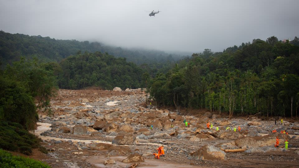 India searches for survivors after landslides kill more than 150 in Kerala