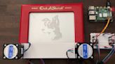 This Raspberry Pi Etch A Sketch bot will bring out your inner artist