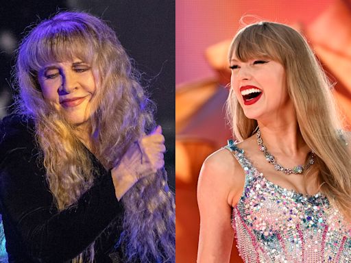 Stevie Nicks Re-Creates Taylor Swift’s Viral Endorsement Post, Calls Herself a ‘Childless Dog Lady’