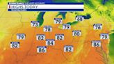 Warm midweek sunshine, storms return late-week