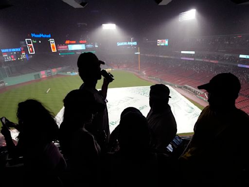 Blue Jays-Red Sox series finale postponed due to weather, will be part of split DH in August