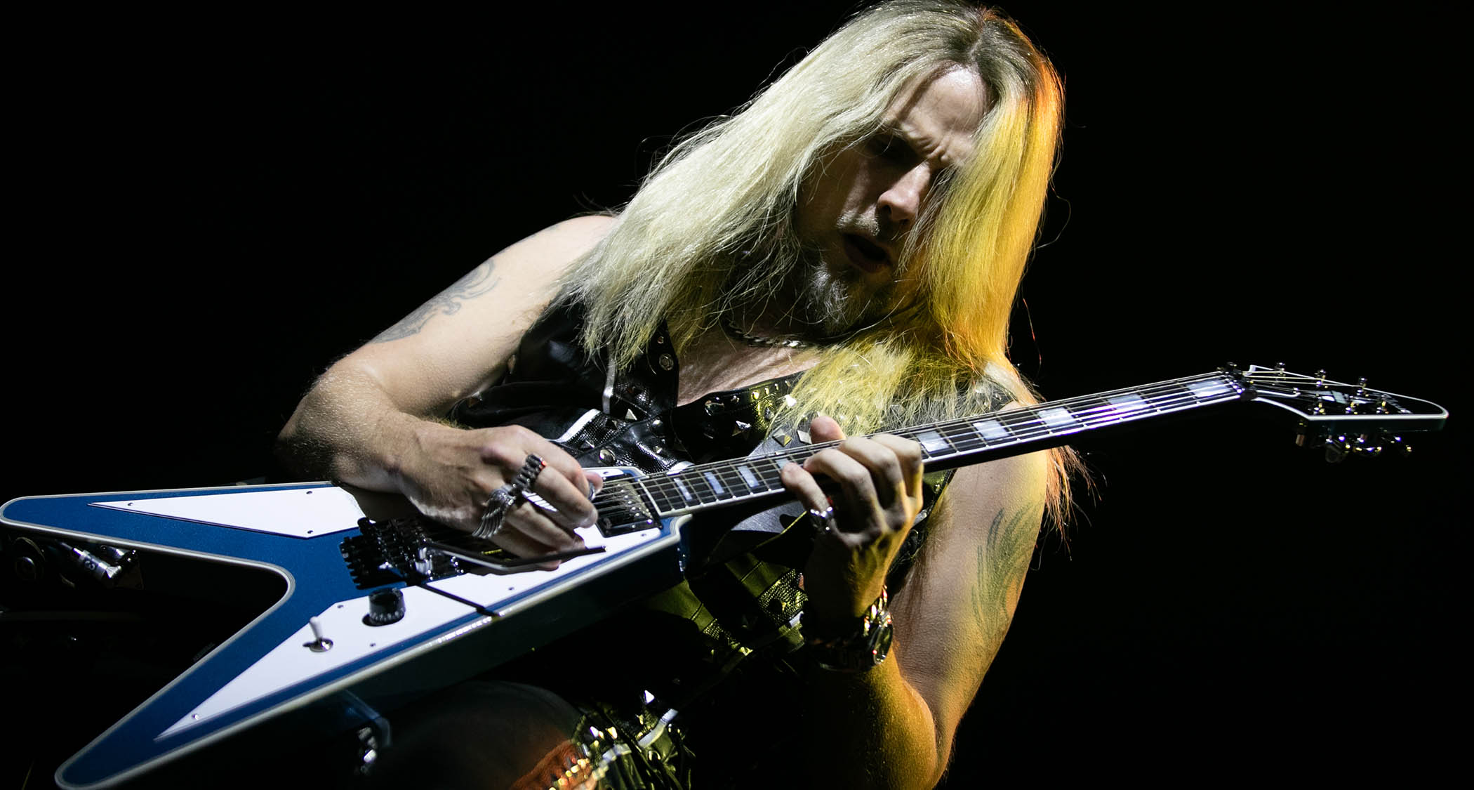 “I’m never going to out-do Yngwie”: Richie Faulkner on Priest’s new album and why he’s no shredder