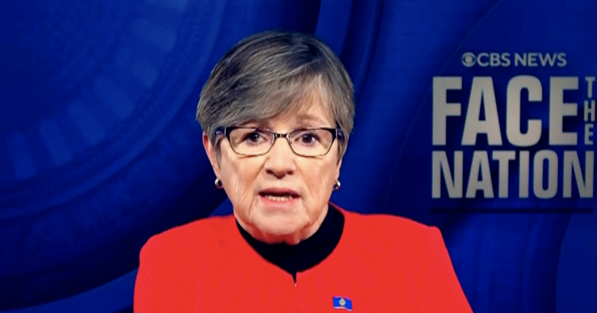 Kansas Gov. Laura Kelly says "Tim Walz is the epitome of the Midwestern dad"