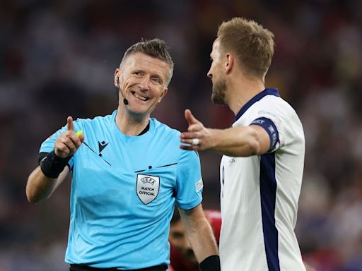 England v Switzerland referee Daniele Orsato burst into tears on the pitch amid announcement