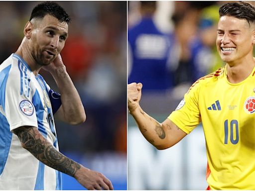 El récord de Lionel Messi que SUPERÓ James Rodríguez con la Selección de Colombia en la Copa América