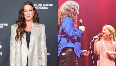 Alanis Morissette Brings 'Dream Daughter' Onyx Onstage to Sing with Her as She Celebrates Her 8th Birthday