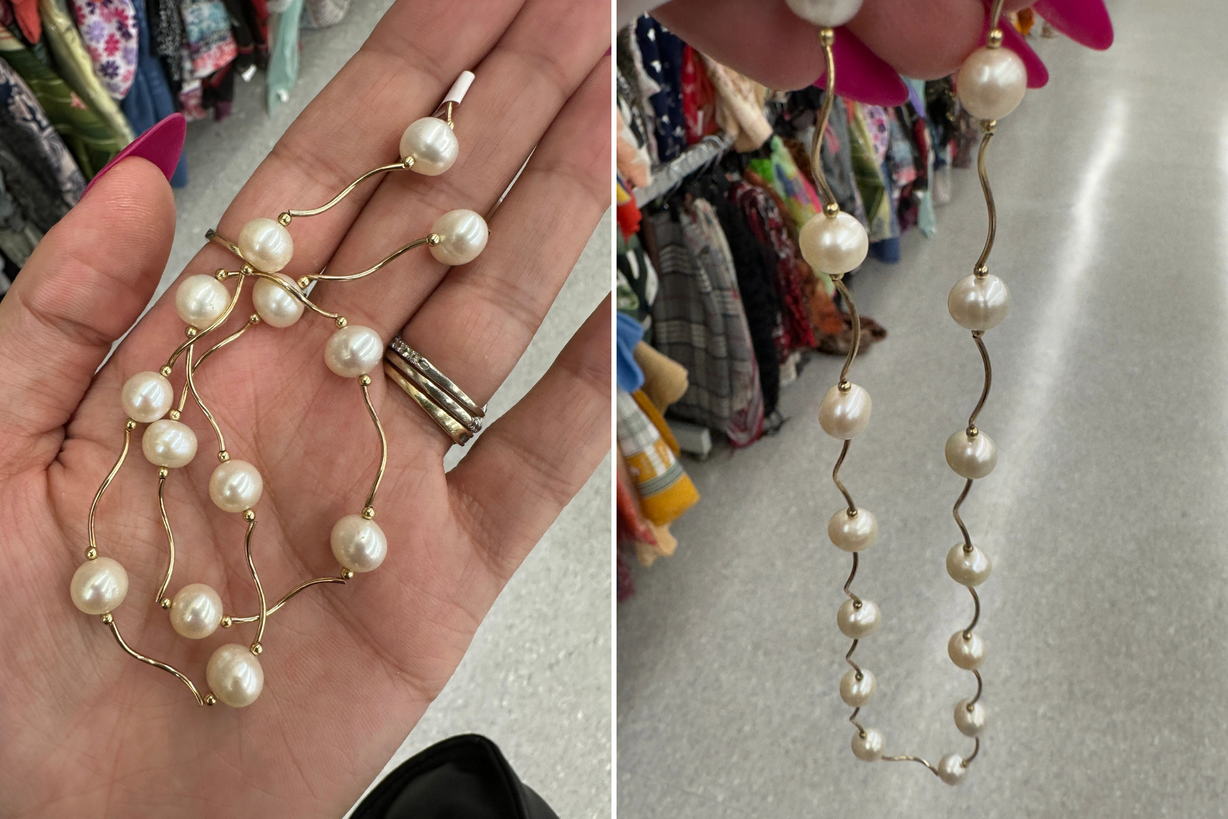 Woman buys $4.99 necklace, amazed to learn what it's worth—"Over the moon"