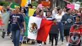 Hundreds march through Iowa City in opposition to 'illegal reentry' law