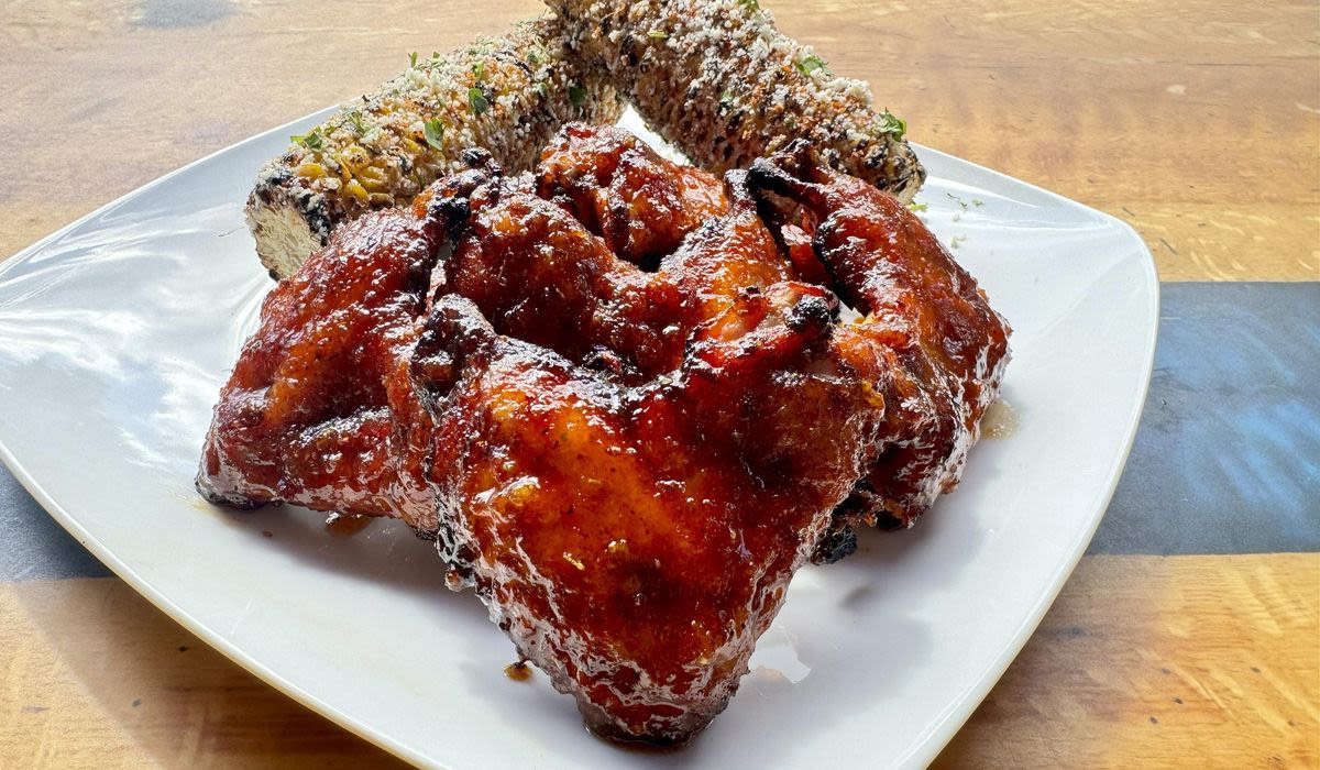 Bring out your inner pitmaster: Chicken wings in sweet and spicy pineapple adobo sauce
