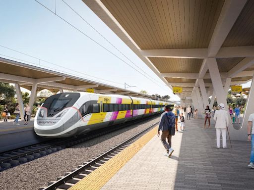 Así se verá el tren de alta velocidad que conectará el Sur de California con Las Vegas