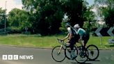 Dashcam video shows cyclists seriously injured by careless driver