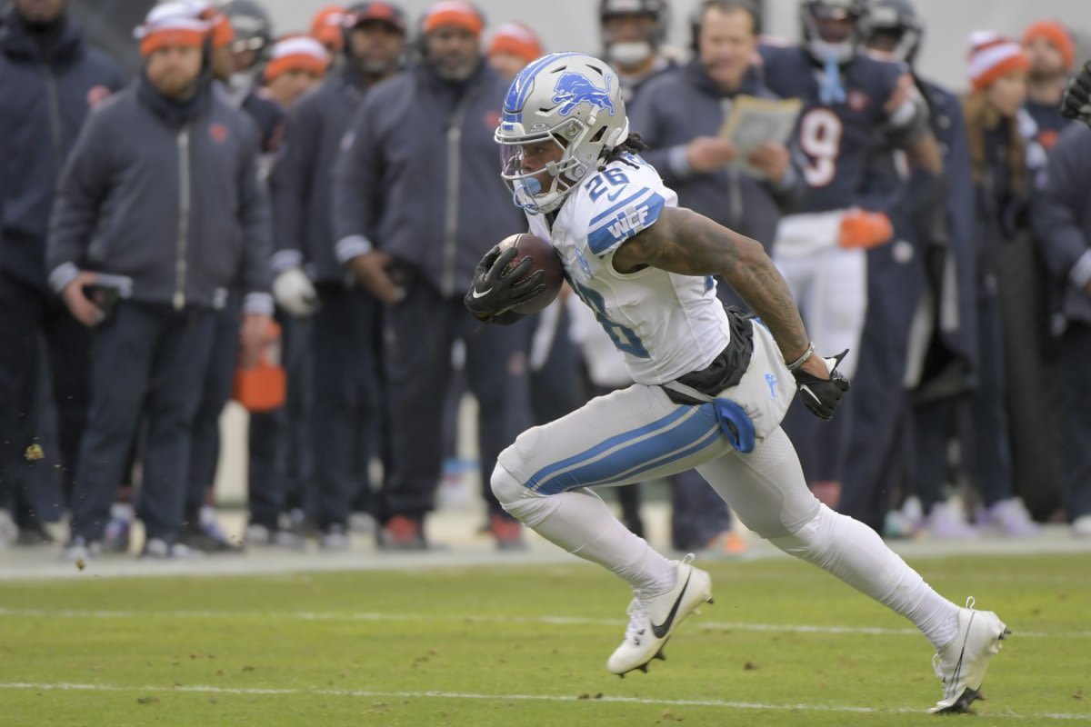 Lions running back Jahmyr Gibbs sustains hamstring injury