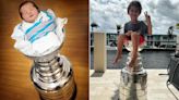 Tarasenko shares photos of son in Cup 5 years apart | NHL.com