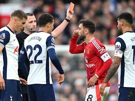 Should Bruno Fernandes' red vs. Spurs have been overturned?