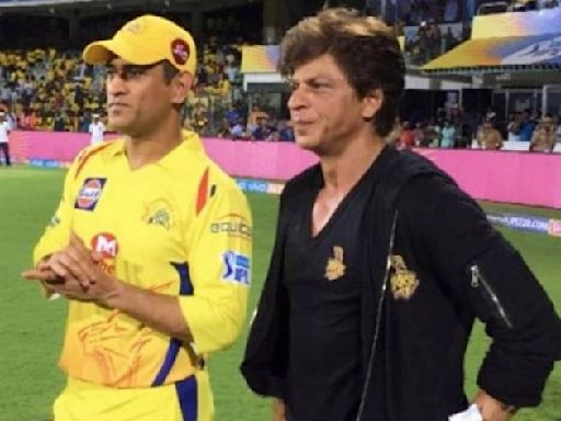 ‘Na Na kar ke bhi…’: Shah Rukh Khan’s remarks on ex-CSK captain MS Dhoni goes viral