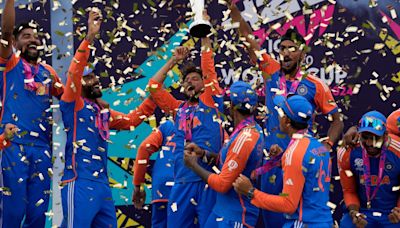 India lifts trophy at T20 World Cup 2024 after 11 years, X explodes in excitement