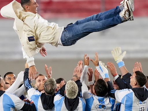 El posteo más romántico de Ángel Di María y el guiño nostálgico a la selección argentina