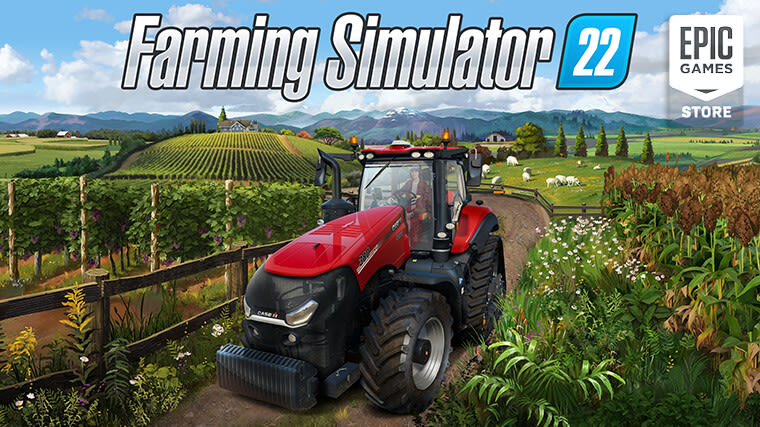 Farming Simulator 22 is free to claim on the Epic Games Store for a week