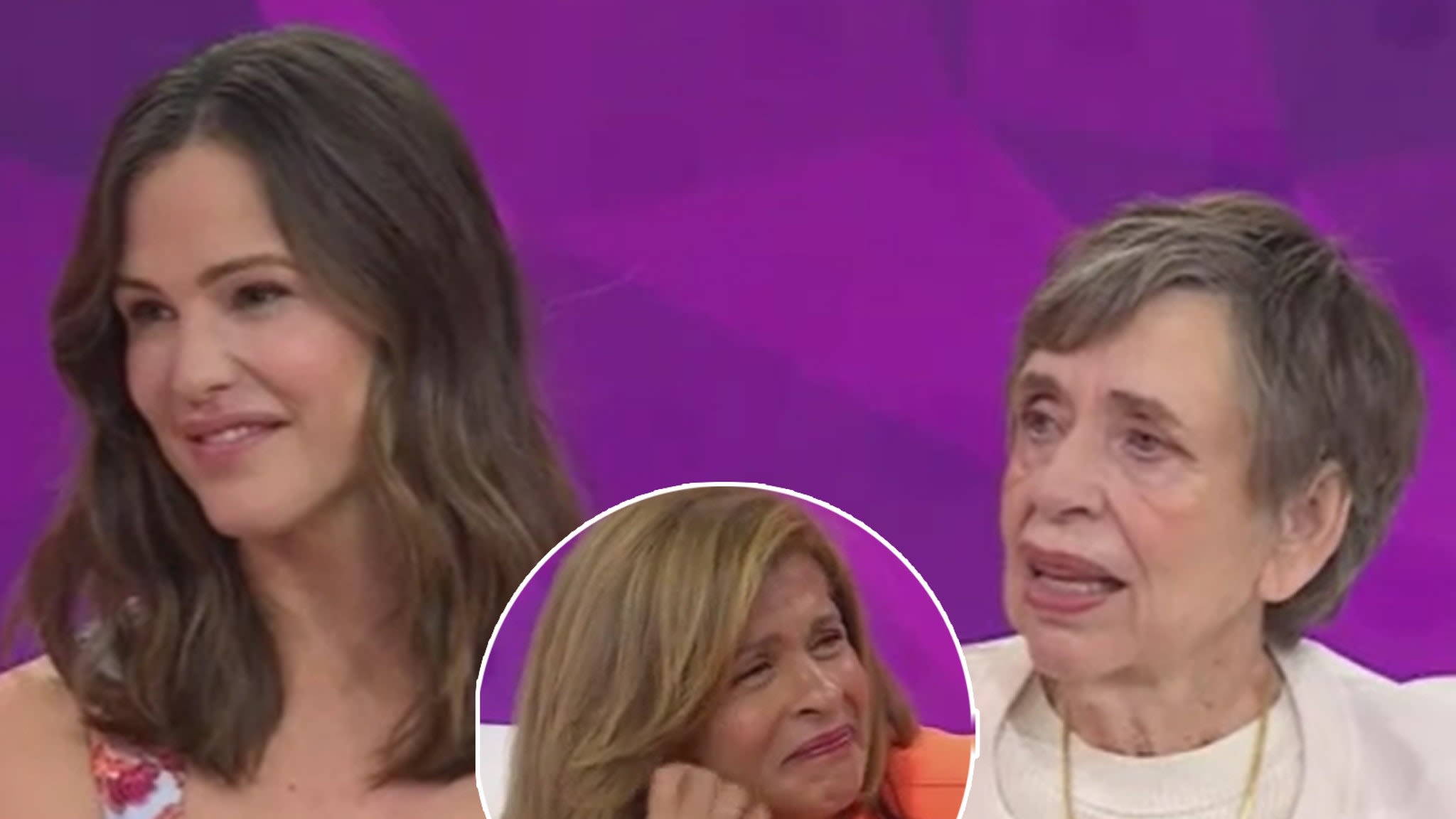 Hoda Kotb Tears Up as Jennifer Garner Talks Loss of Father Alongside Mom