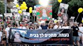 Thousands of Israelis rally to mark to hostage's birthday