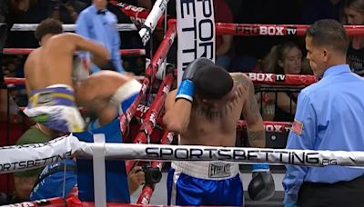 Habló el boxeador argentino que sufrió un brutal nocaut en Estados Unidos: “Me pegó tres golpes en la nuca, el juez tendría que haber parado la pelea”