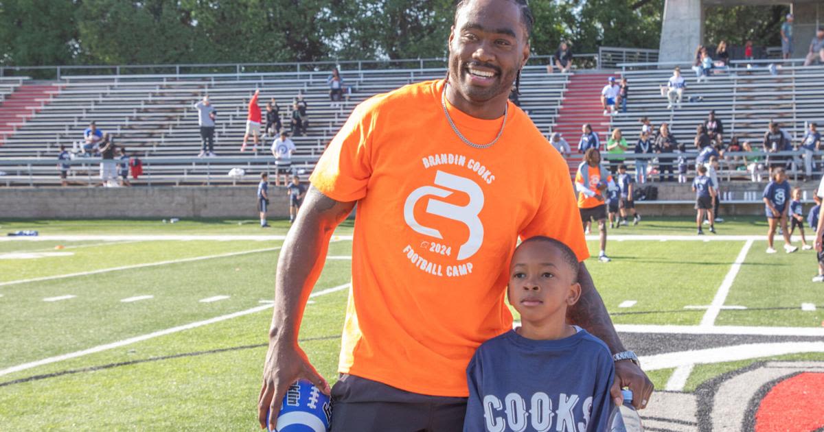 Brandin Cooks Football Camp and Carnival Gives Back to More Than 375 Stockton Children